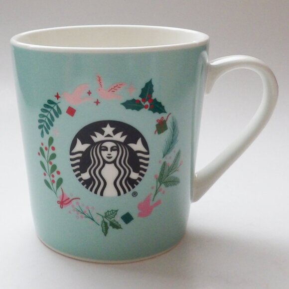 Starbucks Other - Starbucks 2019 Holiday Wreath Coffee Mug 18 Oz